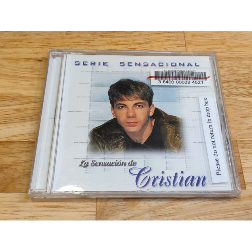 La Sensación De Cristian by Cristian Castro (CD, Remainder, 2000) Spanish-Latin
